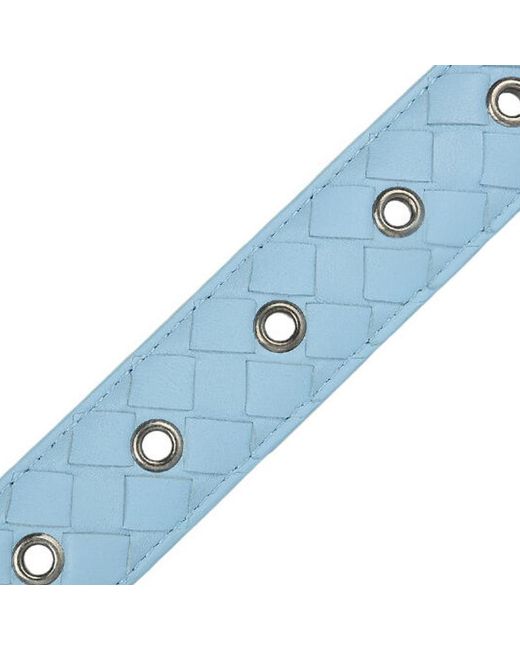Bottega Veneta Blue Weave A Belt