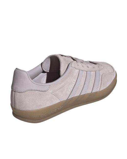 Adidas Gray Originals Gazelle Indoor Sneakers