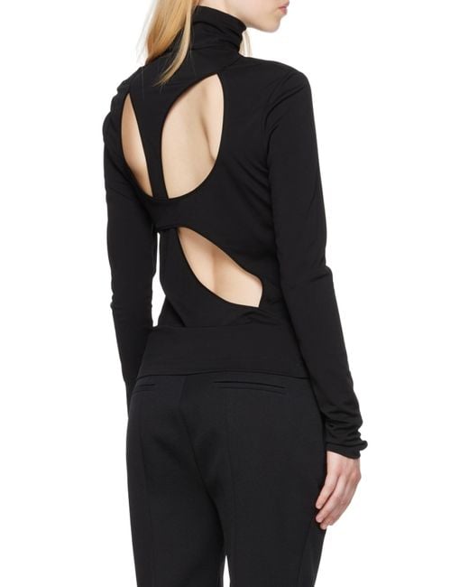 Givenchy Black Turtleneck Knit Jumper
