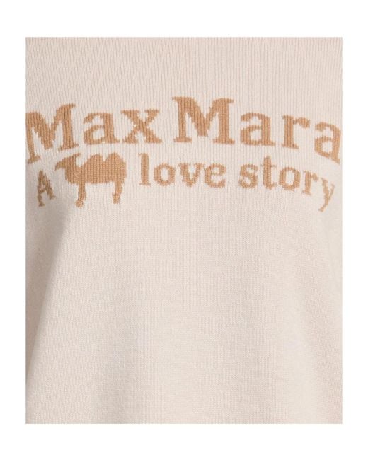 Max Mara Pink Two-Tone Lightweight Knit Top