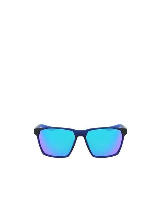 Nike Blue Logo-Print Sunglasses for men