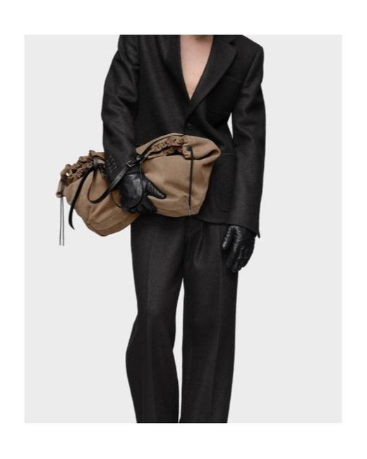 Maison Margiela Black Single-Breasted Pocket Detail Blazer for men