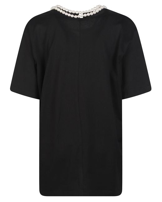Junya Watanabe Black Short-Sleeved T-Shirt