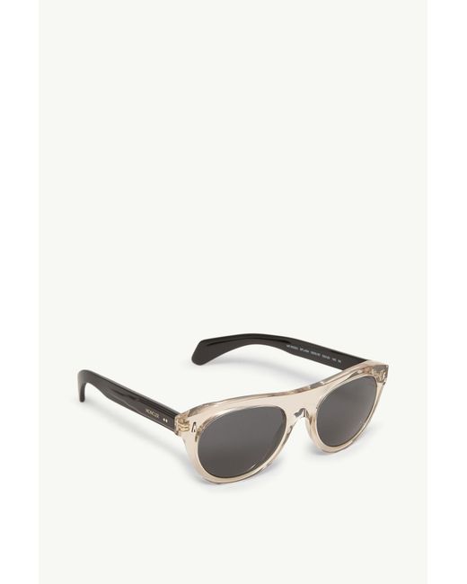 Moncler Multicolor Splash Oval Sunglasses for men