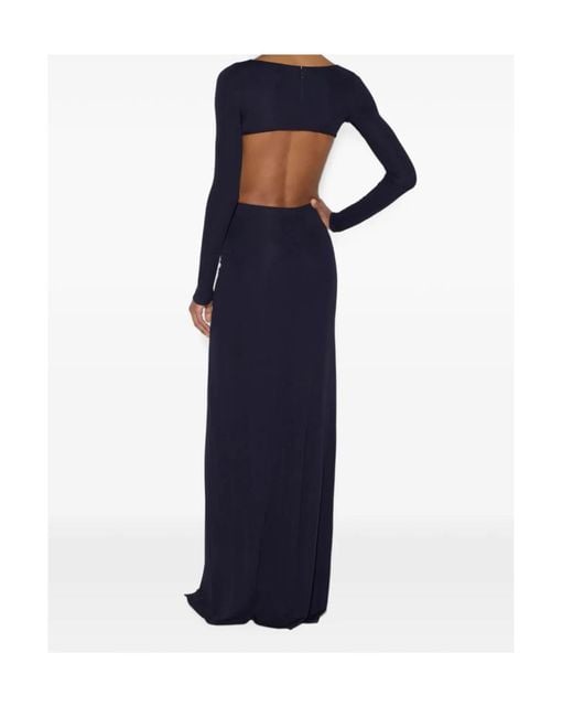 Elisabetta Franchi Blue Carpet Dress