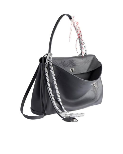 Balenciaga Black Rodeo Large Tote Bag for men