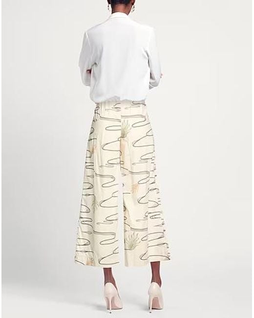 Max Mara Natural Mm By Pants Cotton