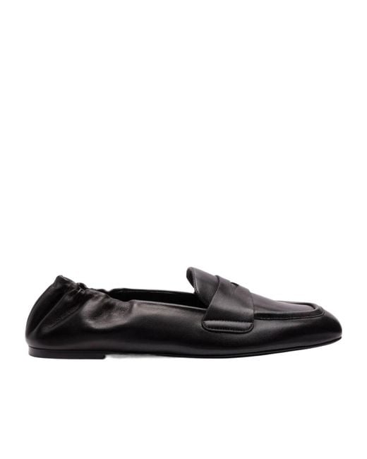 Stuart Weitzman Black Bryant Loafer