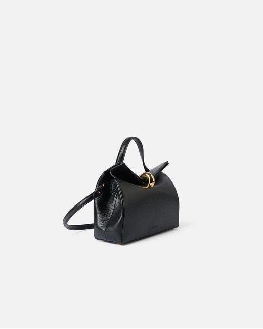 Jacquemus Black The Small Valérie Grained Leather Tote Bag