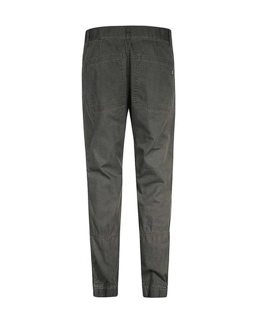 Dondup Gray Belt Loop Casual Pants for men