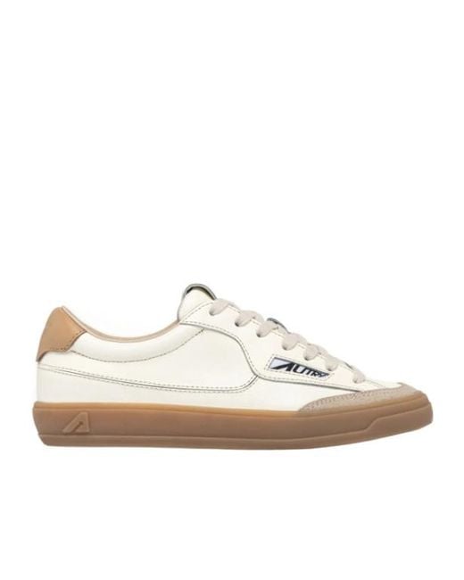 Autry White Windscape Low Sneakers