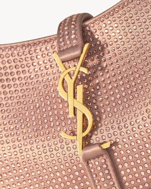 Saint Laurent Pink Mini Le 5 À 7 Tote Bag