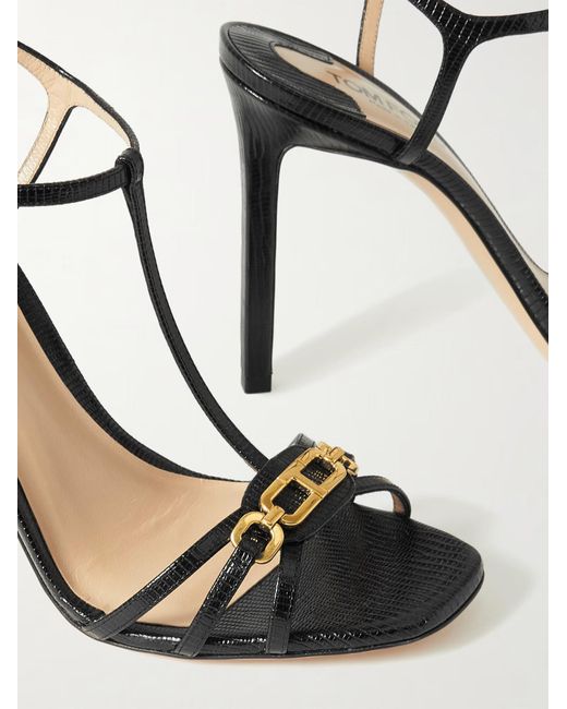 Tom Ford Multicolor Ankle Strap Heeled Sandals