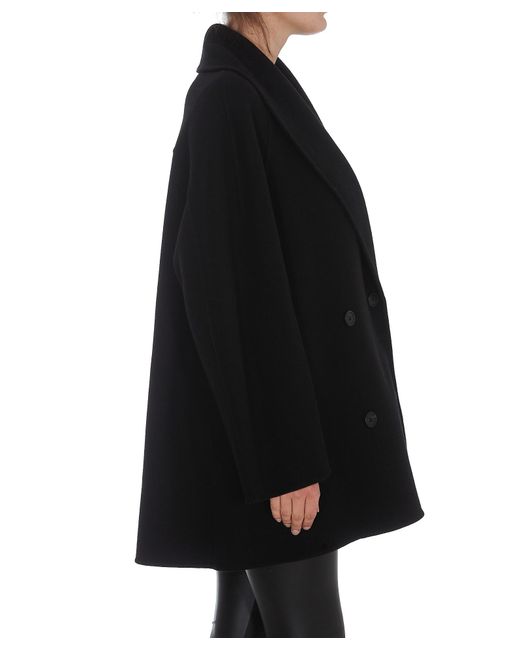 The Row Blue Polli Double Breasted Jacket