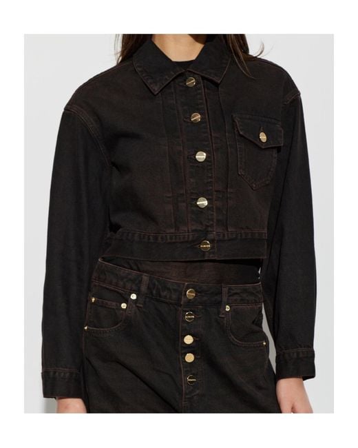 AllSaints Black Collared Long-Sleeved Casual Jacket
