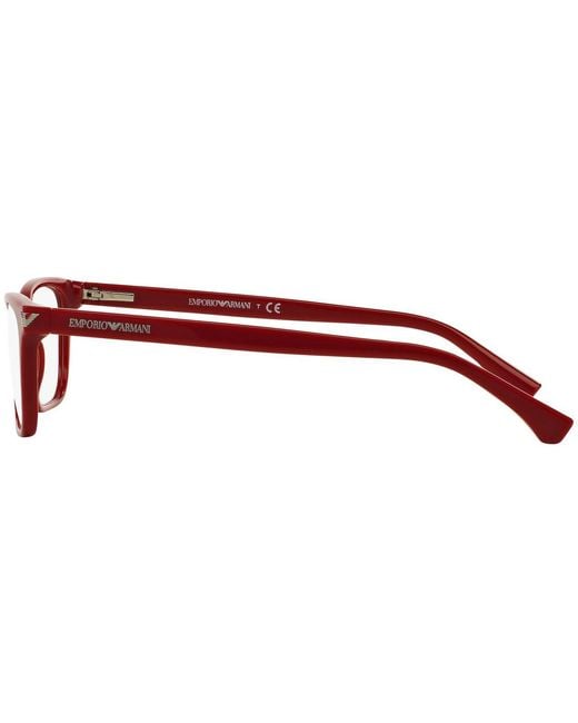 Emporio Armani White Logo Flat Mirror