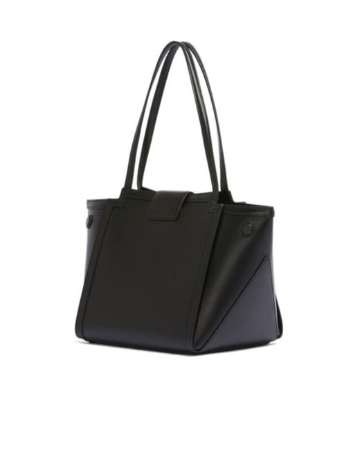 Marni Black Leather Mini Riviera Bag