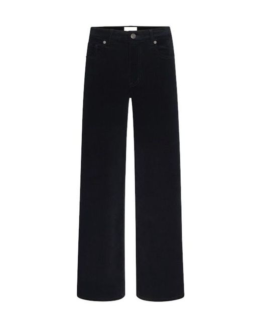 FRAME Black High-Waist Flared Pants