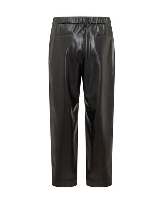 Nanushka Gray Maven Straight Leg Cropped Pants for men