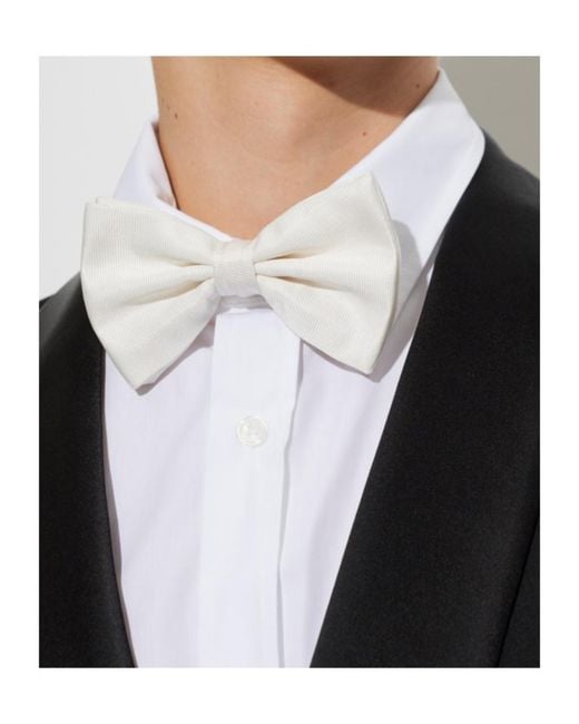 Giorgio Armani White Bow Tie for men