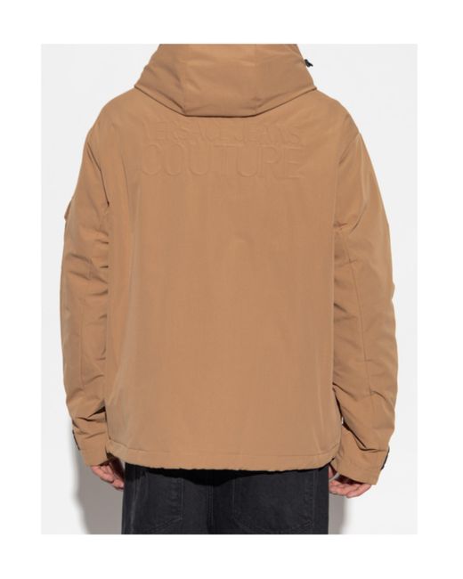 Versace Jeans Natural Couture Hooded Insulated Jacket for men