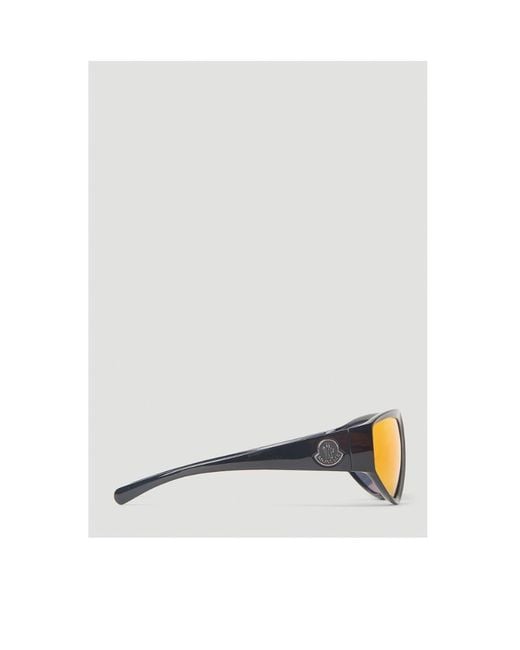 Moncler Pink Eyewear Pentagra Geometric Sunglasses for men