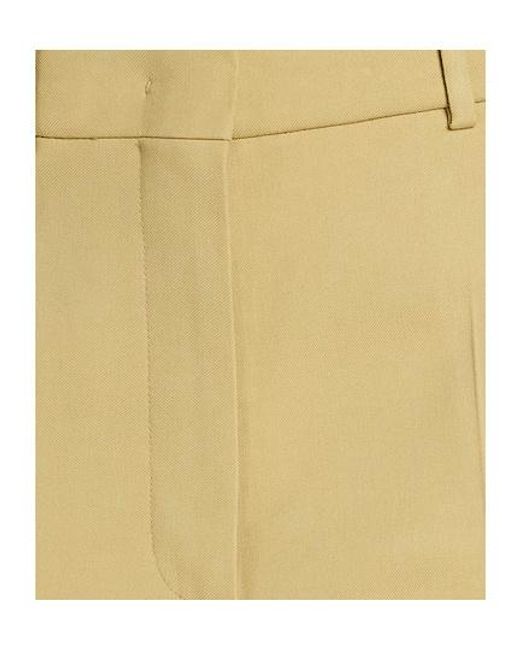 Sportmax Natural Minimal Solid Shorts