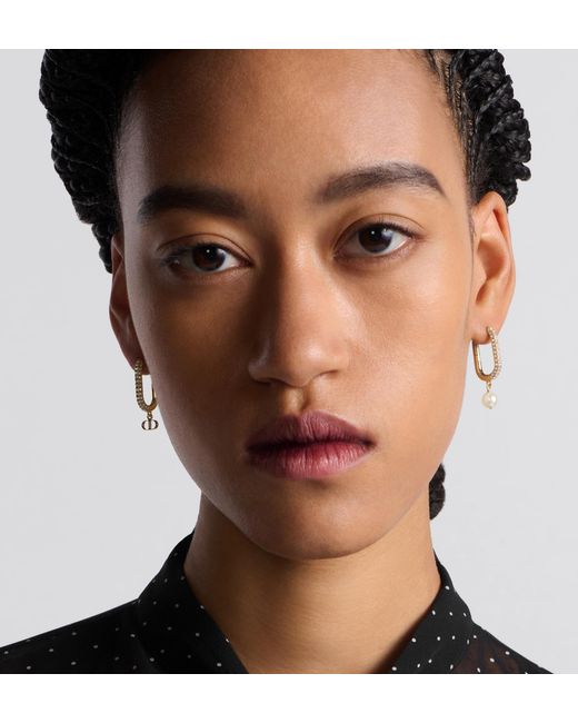 Dior Metallic D-Fusion Earrings