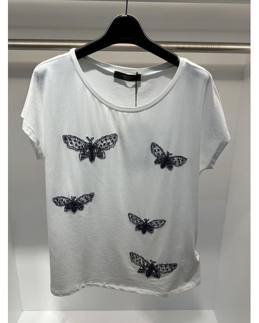 Weekend by Maxmara White Short-Sleeved Shirt