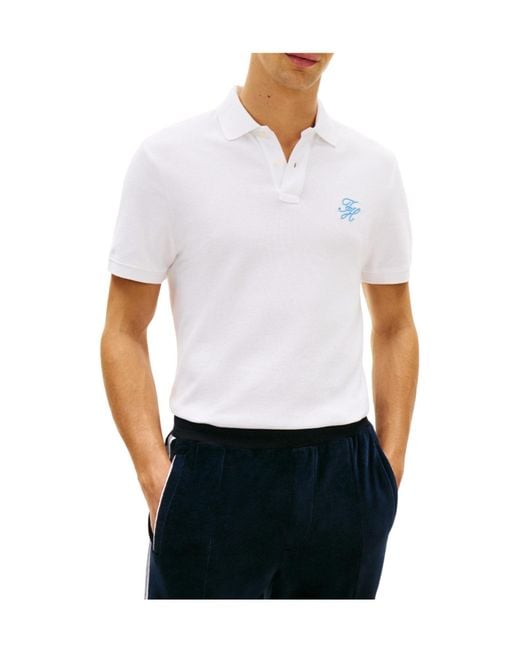 Tommy Hilfiger White Shortsleeve Polo Shirt for men