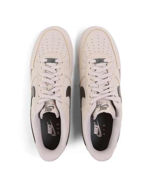 Nike Gray Air Force 1 07 Shoes for men
