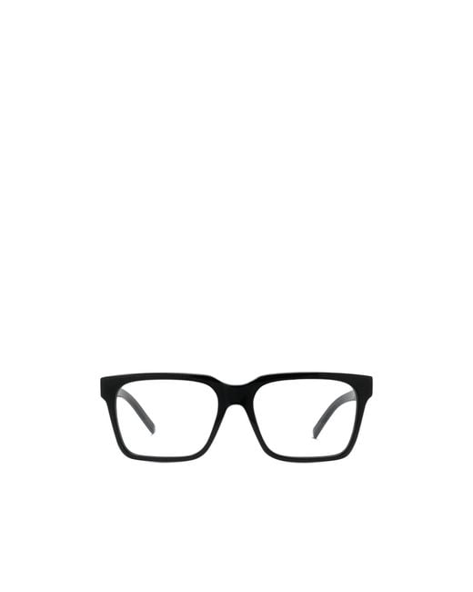 Givenchy White Eyewear Square Frame Glasses