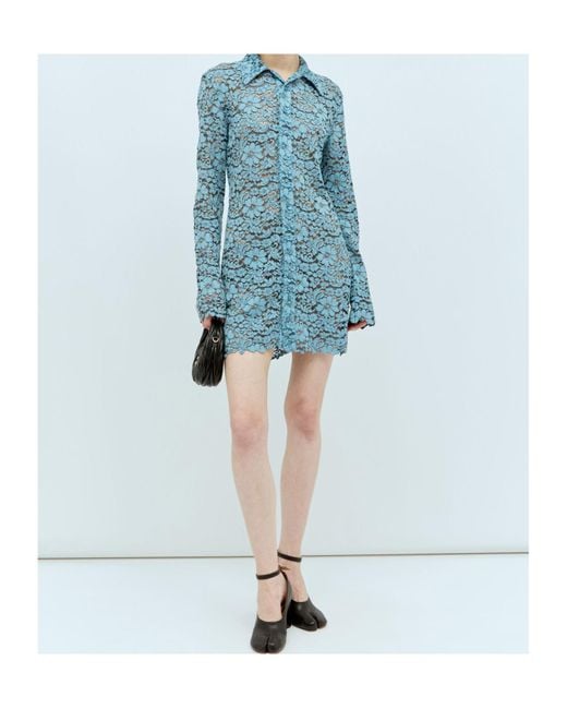 Eytys Blue Long Sleeve Dress