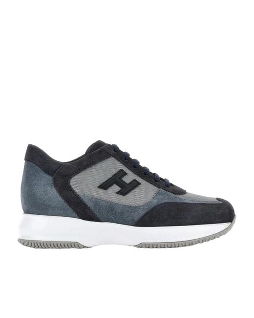 Hogan Blue Interactive Low-Top Sneakers for men