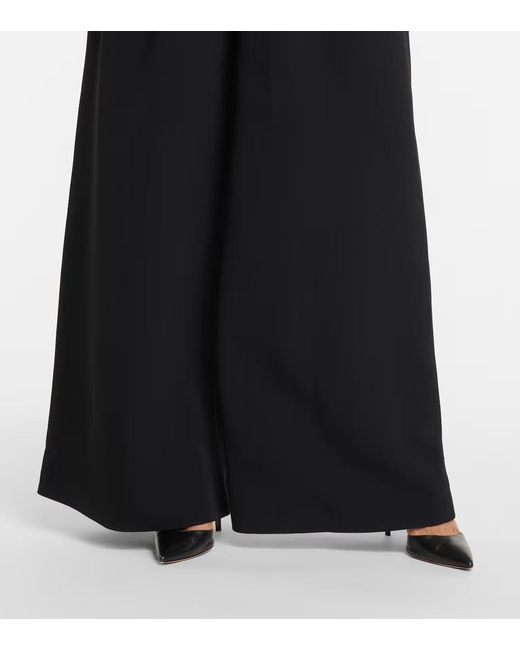 Roland Mouret Black Elastic Crepe Jumpsuit