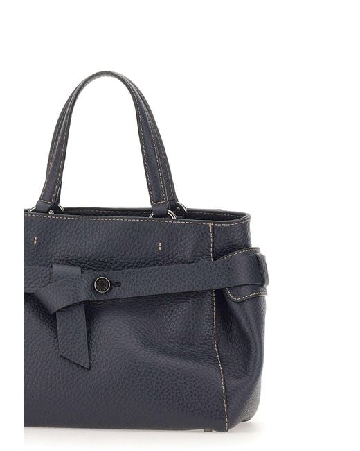 Gianni Chiarini Black Miranda Belted Shoulder Bag