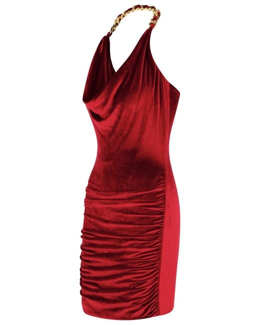 Balmain Red Party Dresses