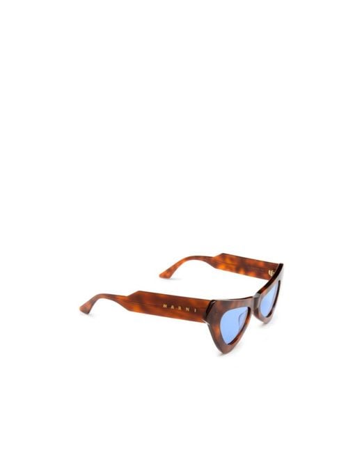 Marni Blue Logo Sunglasses