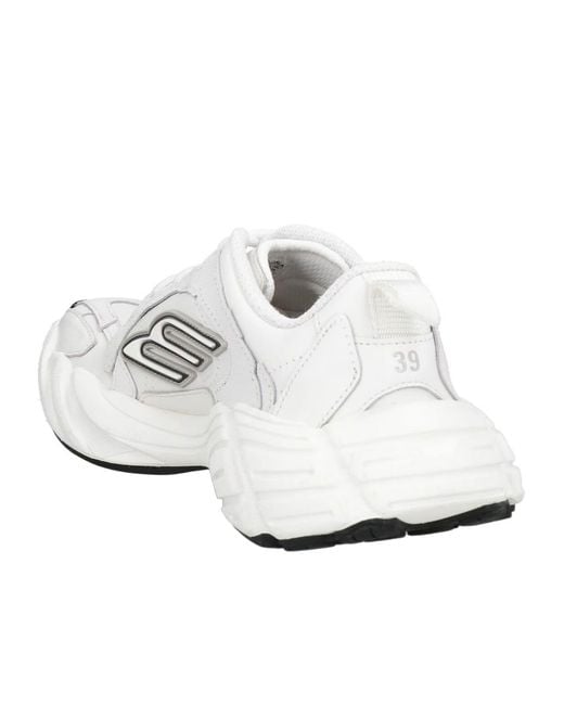 Balenciaga White Low-Top Sneakers