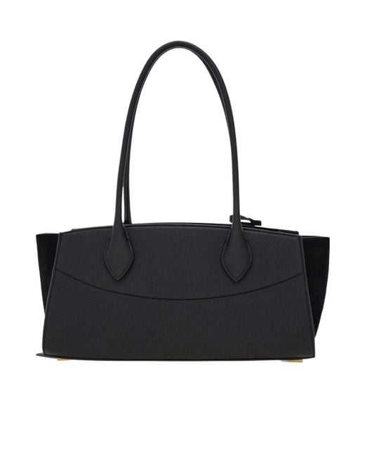 Ferragamo Black Top-Handle Handbag