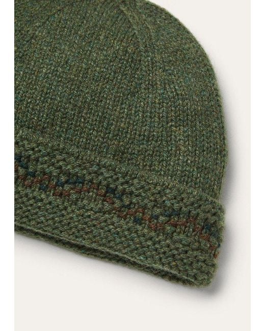 Loro Piana Green Carezza Beanie