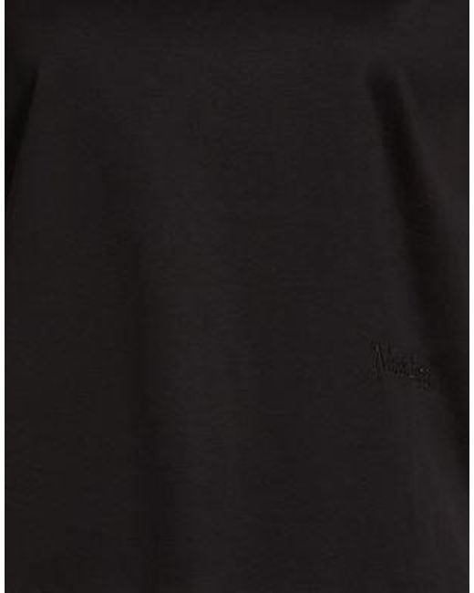 Max Mara Black Crew-Neck Short-Sleeve T-Shirt