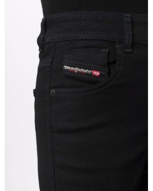 DIESEL Black 1984 Slandy Skinny Jeans