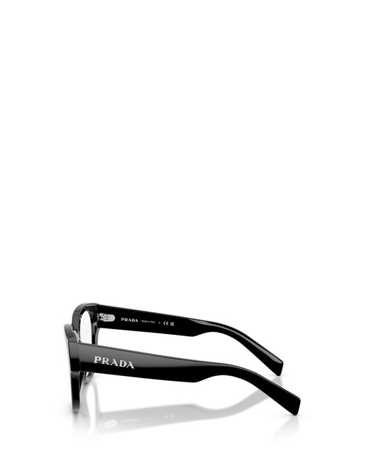 Prada White Eyewear Square Frame Glasses