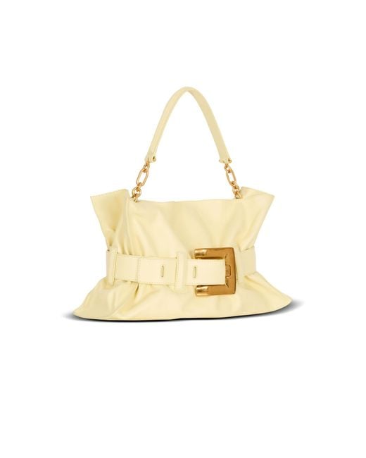 Balmain Metallic Medium Anthem Bag