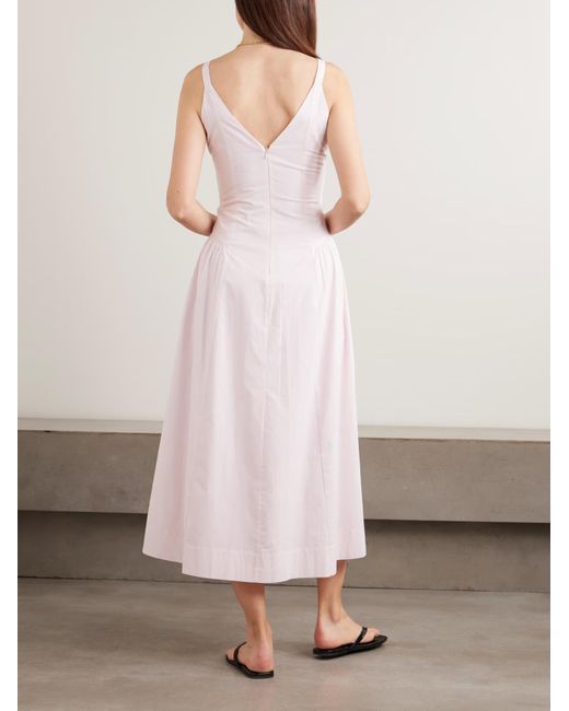 Posse Pink Lindie Pleated Dress