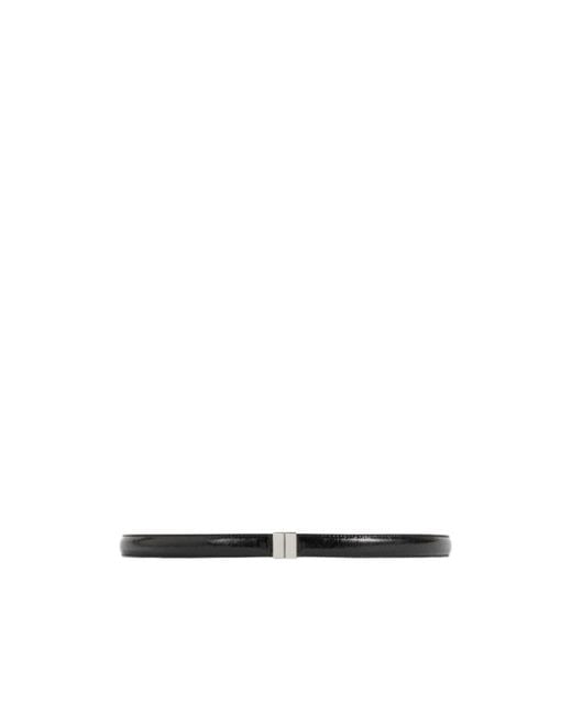 Totême White Leather Belt