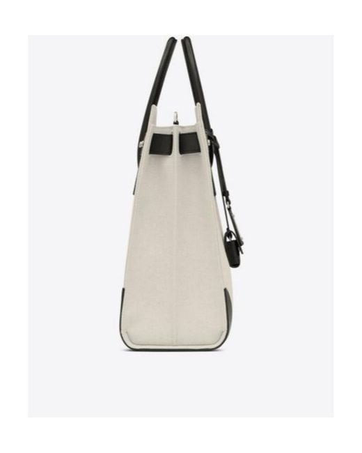 Saint Laurent Natural Sac De Jour Thin Large Tote Bag for men
