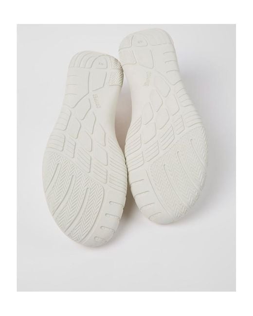 Camper White Path Lace-Up Sneakers for men