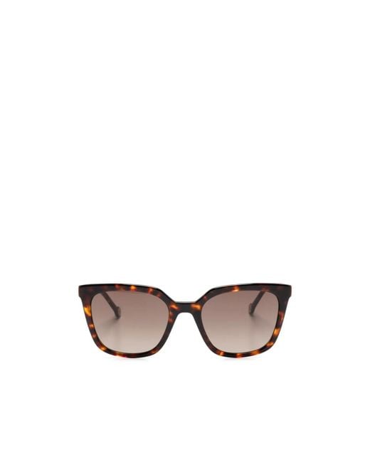 Carolina Herrera Multicolor Square Frame Full Rim Sunglasses